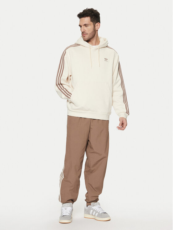 adidas adidas Džemperis ar kapuci adicolor JP1073 Écru Loose Fit