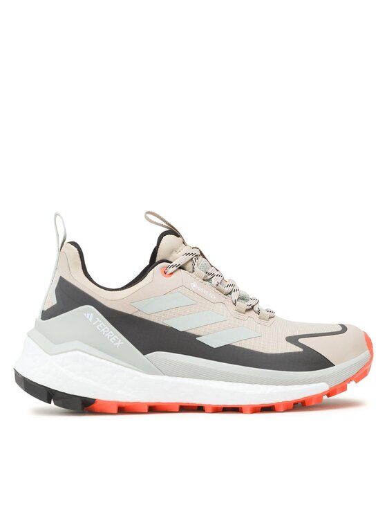adidas Trekingová obuv Terrex Free Hiker 2.0 Low GORE-TEX Hiking Shoes IG3202 Béžová