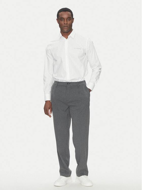 Richmond X Richmond X Πουκάμισο UMP25340CA Λευκό Regular Fit