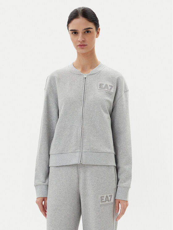 EA7 Emporio Armani Bluză Femei, Mărimea: XL, Gri, 7W000178 AF12473 O8002