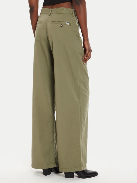 Levi's® Levi's® Kalhoty z materiálu A7535-0000 Zelená Wide Leg