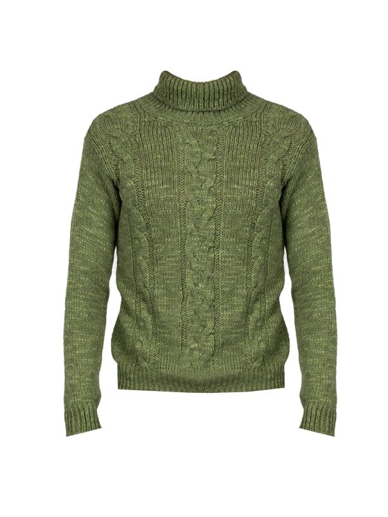 Xagon Xagon Sweter A23081S1010B Zielony Regular Fit