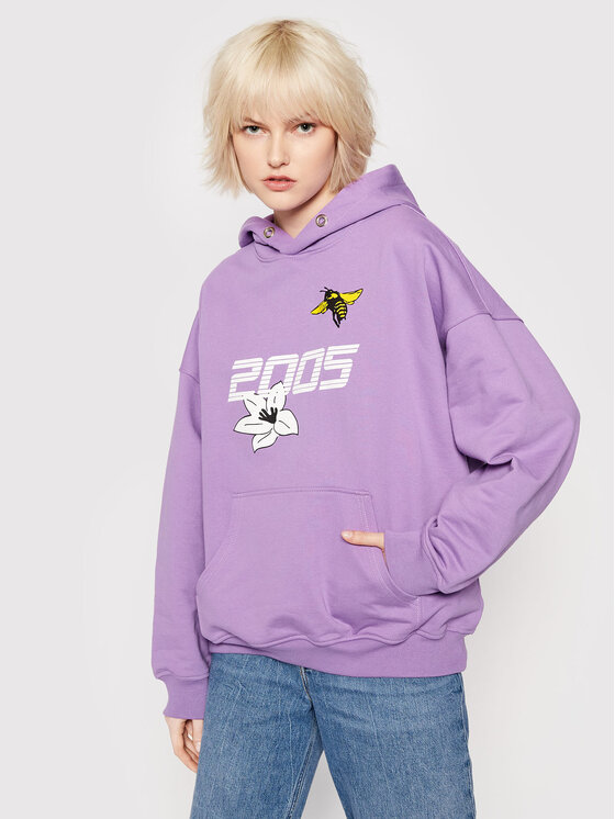 2005 2005 Pluus Unisex Garden Lilla Relaxed Fit