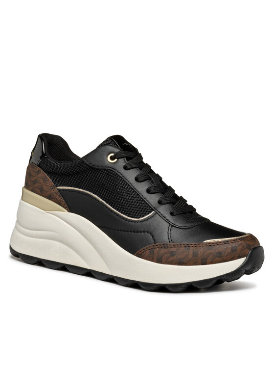 Geox Geox Αθλητικά D Spherica Ec13 D45WAA 085AS C9999 Μαύρο