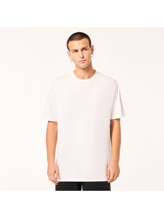 Oakley Oakley T-Shirt FOA404900 Biały Regular Fit