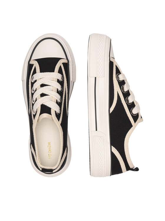 DeeZee DeeZee Trampki WFA2914-1 Czarny
