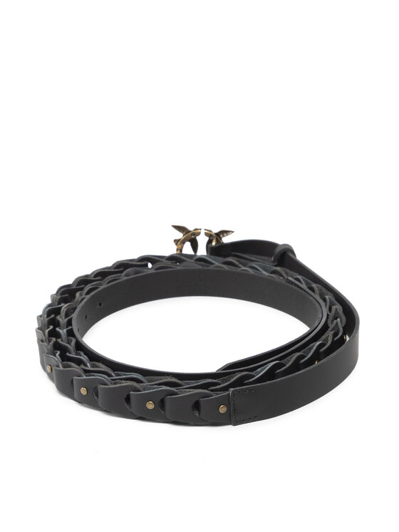 PINKO Pinko Cintura da donna Love Duble Belt H2 2022 PLT01 1H2114 Y7SP Nero