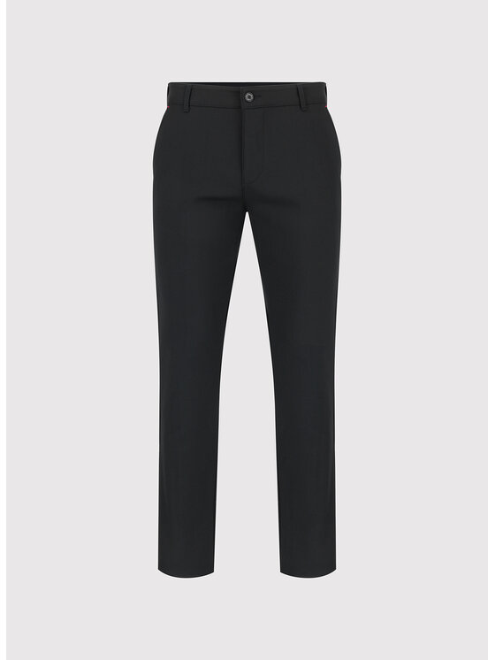 Pako Lorente Pako Lorente Spodnie materiałowe P25WF-WX-006 Czarny Slim Fit