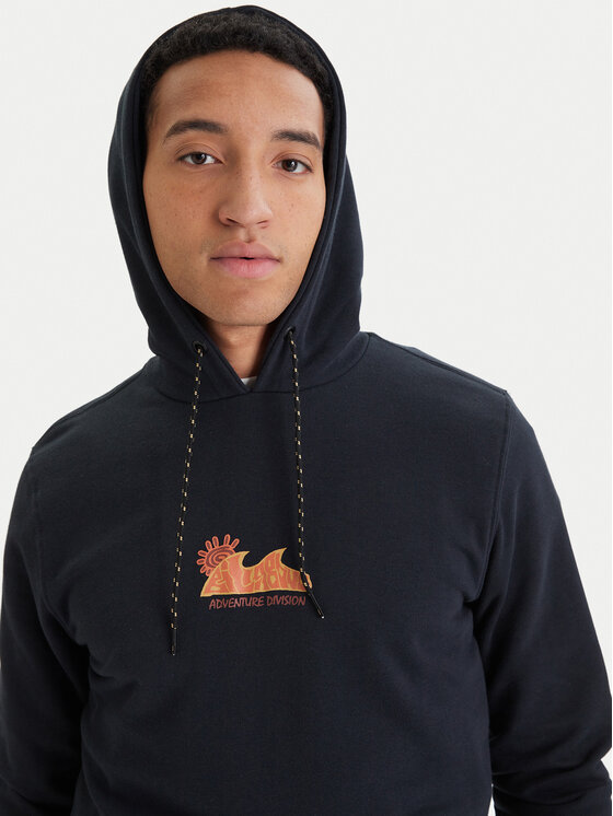 Billabong Billabong Majica dugih rukava Compass EBYSF00182 Crna Regular Fit