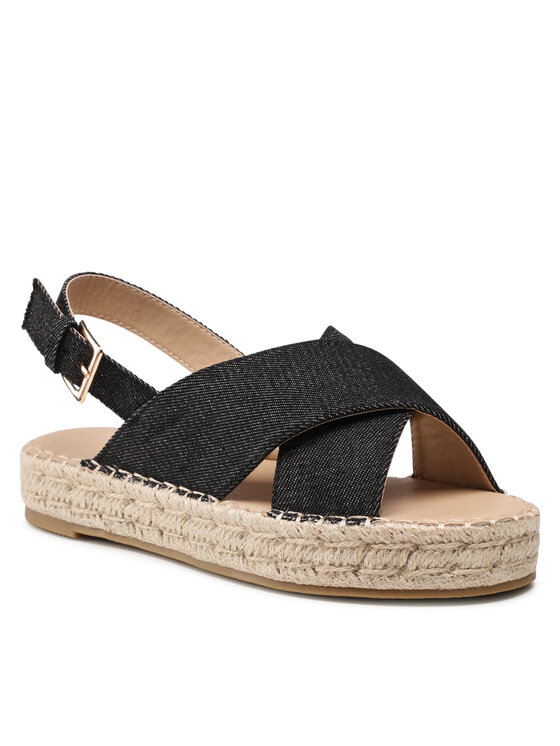 Jenny Fairy Jenny Fairy Espadrilky WSS990-201 Černá