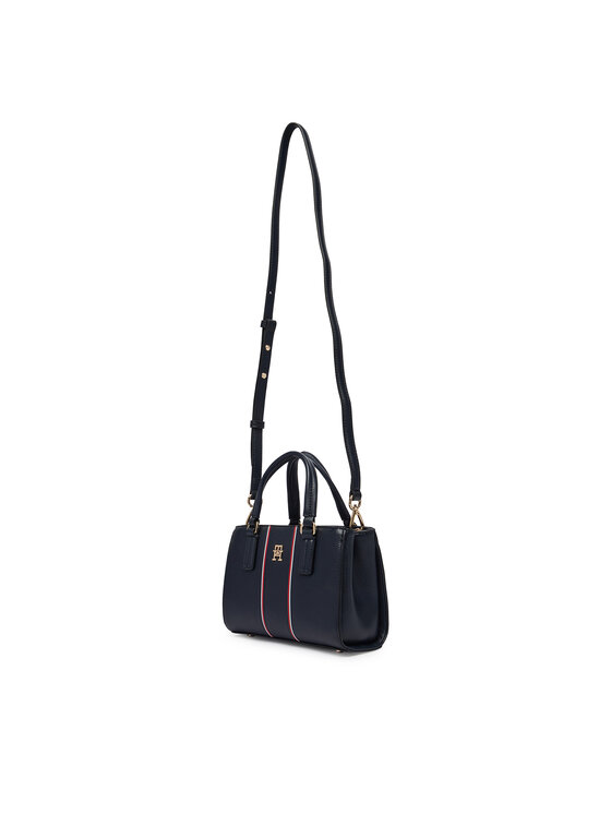 Tommy Hilfiger Tommy Hilfiger Geantă Th Daily Mini Tote Corp AW0AW18642 Bleumarin