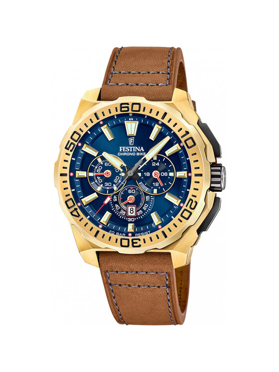 Festina Festina Zegarek F20728-1 Brązowy