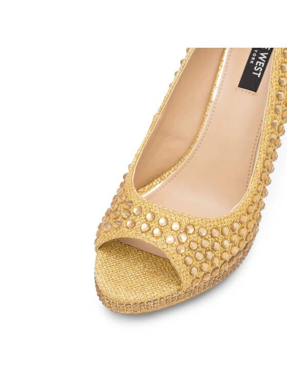 Nine West Nine West Pantofi cu toc subțire MAIRA SY8020-9NW Auriu