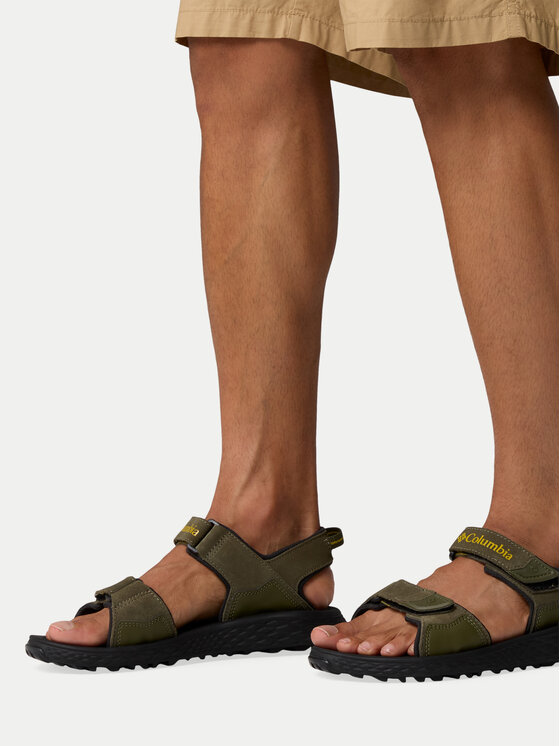 Columbia Columbia Sandały Konos Hiker 2-Strap 2121561 Khaki