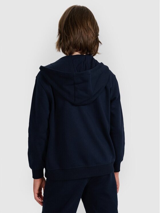 4F 4F Μπλούζα BASIC+ Σκούρο μπλε Oversize