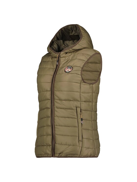 Geographical Norway Geographical Norway Bezrękawnik WW2008E/GNO-Storm Brązowy Regular Fit