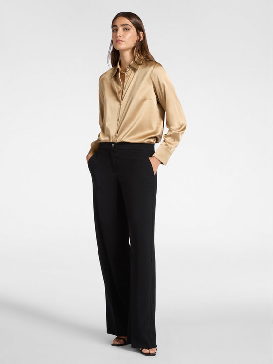 Elena Mirò Elena Mirò Camicia 5166P100295N037 Beige Regular Fit
