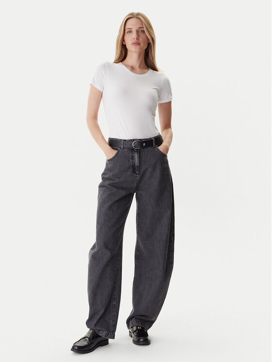 Tommy Hilfiger Tommy Hilfiger Комплект 2 тишъртки UW0UW05974 Цветен Slim Fit