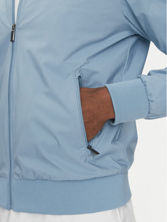 Calvin Klein Calvin Klein Bomber stila jaka LV040FM512 Gaiši zils Regular Fit