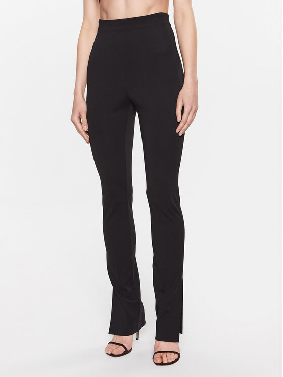 PINKO Pinko Παντελόνι υφασμάτινο 100542 A0HM Μαύρο Regular Fit