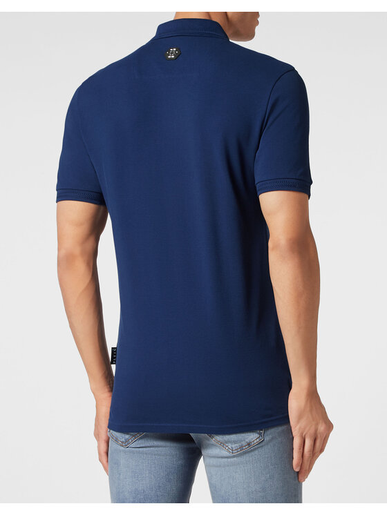 PHILIPP PLEIN PHILIPP PLEIN Polo 643 Celeste Slim Fit