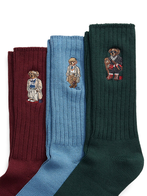 Polo Ralph Lauren Polo Ralph Lauren 3er-Set hohe Herrensocken 449P04718001 Bunt