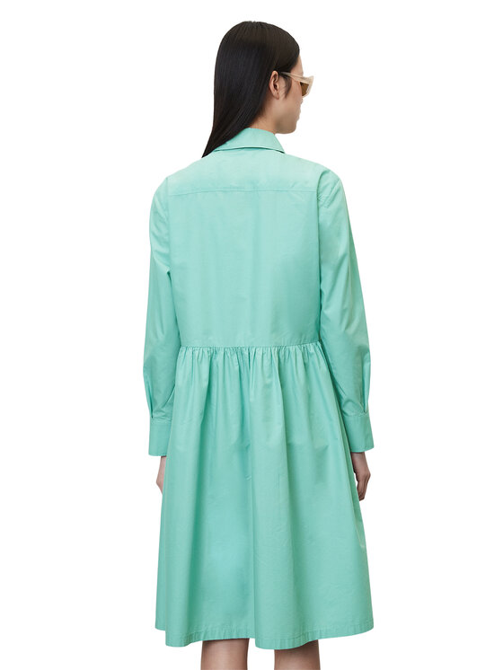 Marc O'Polo Marc O'Polo Rochie tip cămașă 303104121111 Albastru Regular Fit