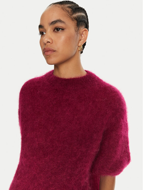 Dixie Dixie Светр M277K008A Бордовий Relaxed Fit