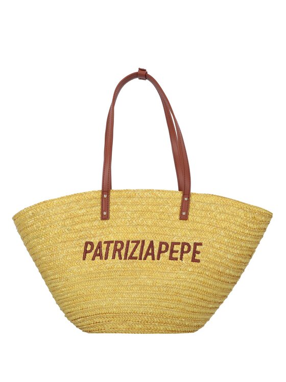 Patrizia Pepe Patrizia Pepe Torba na zakupy 300136 Żółty