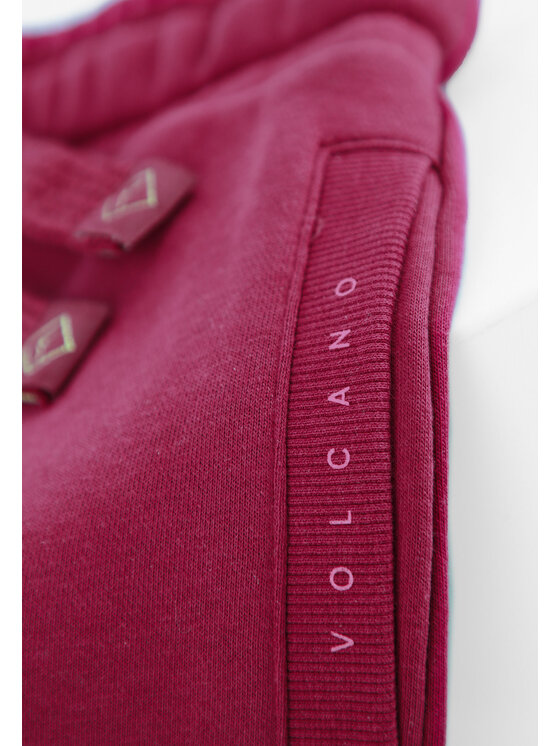 Volcano Volcano Szorty sportowe M-ESME Różowy Comfort Fit
