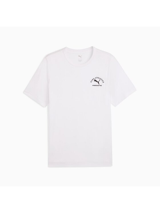 Puma Puma T-Shirt 688219 Biały Regular Fit