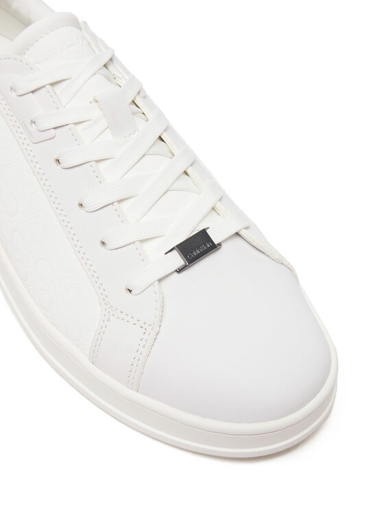 Calvin Klein Calvin Klein Laisvalaikio batai Low Top Lace Up Nb Mono HM0HM01768 Balta