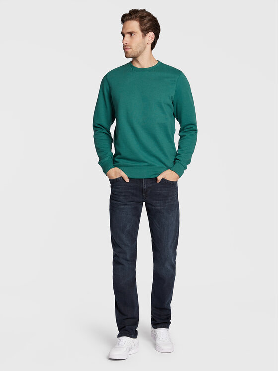 Felpa M-3020-SWR002 Verde Regular Fit