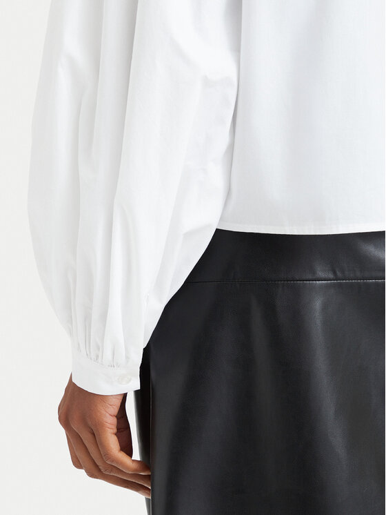 Simple Simple Särk 62KLD102 Valge Regular Fit