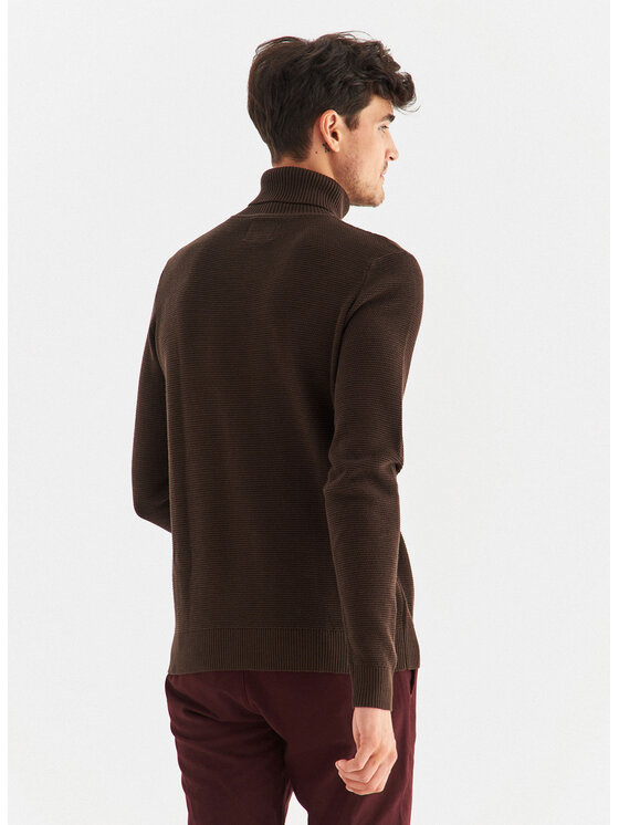 Pako Lorente Pako Lorente Sweter P22WF-2X-011 Brązowy Regular Fit