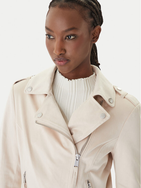 Guess Guess Übergangsjacke W6GL10 W1968 Écru Regular Fit