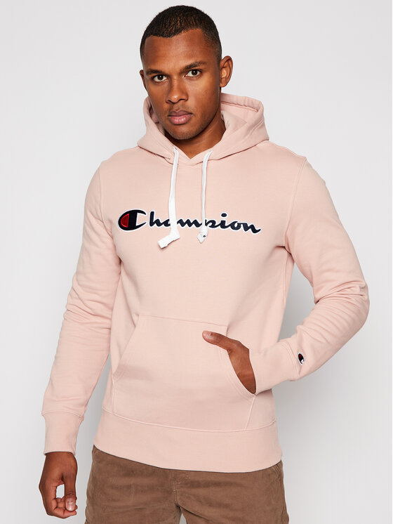 FELPA CHAMPION HOODED ROSA