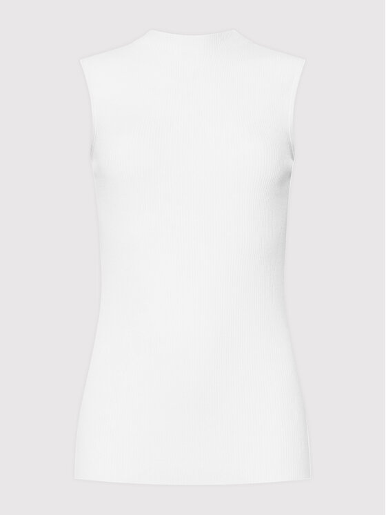 BOSS Boss Top Feskies 50473237 Biały Slim Fit