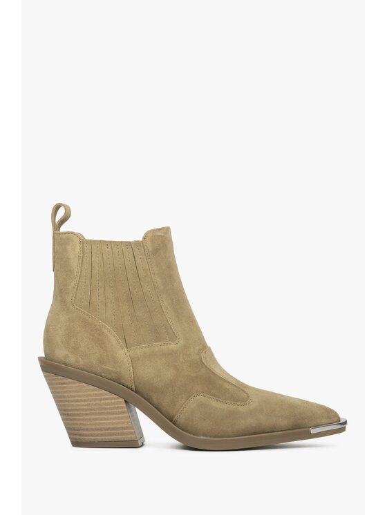 Estro Estro Kovbojská obuv ER00114523 Béžová