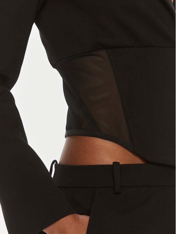 PINKO Pinko Giacca da abito Goldrake Giacca . 101717 A13E Nero Slim Fit
