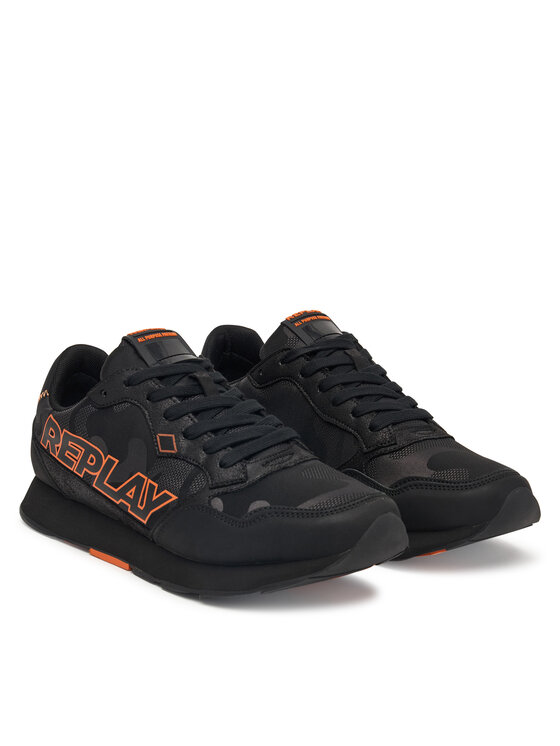 REPLAY REPLAY Sneakersy GMS68 .000.C0114S Czarny