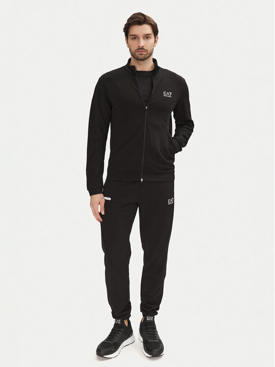 EA7 Emporio Armani EA7 Emporio Armani Trenerka 7M000130 AF12501 UC001 Crna Regular Fit