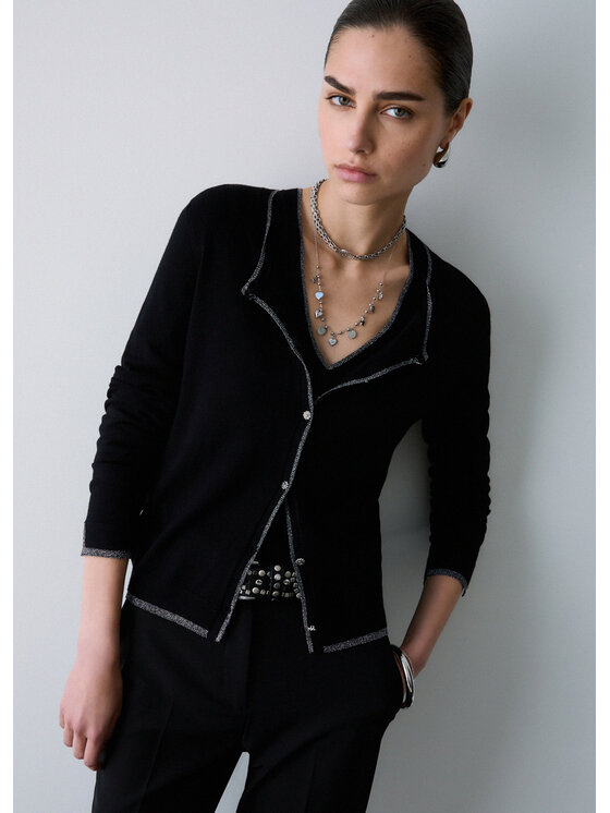 Liu Jo Liu Jo Maglione WF6014MS49I22222 Nero Regular Fit