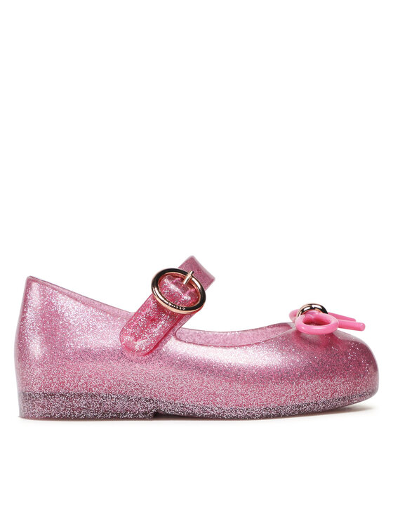 Pantofi Melissa Mini Melissa Sweet Love Bb 32803 Pink Glitter 54157