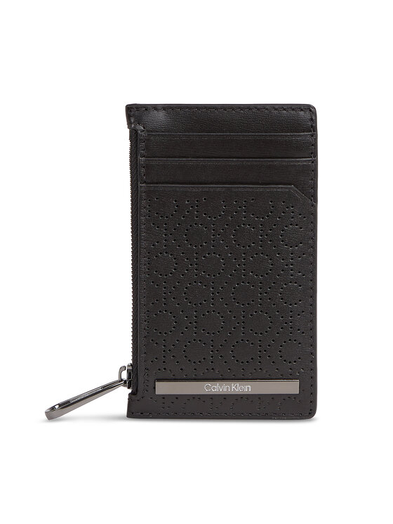 Calvin Klein Calvin Klein Pouzdro na kreditní karty Modern Bar Ns Cardholder 6Cc K50K511837 Černá