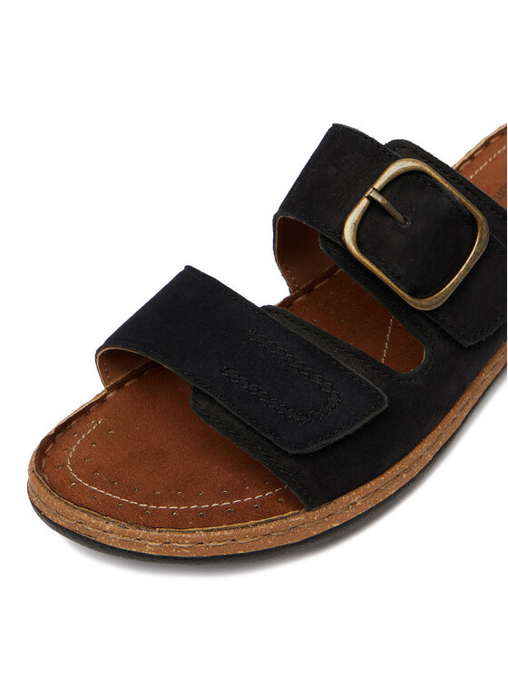 Go Soft Go Soft Ciabatte CEO-WI23-4773-09 Nero