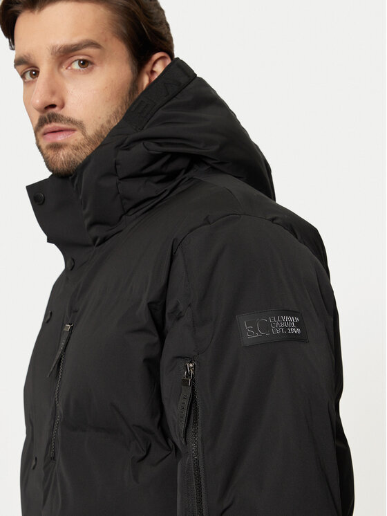 s.Oliver s.Oliver Pūkinė striukė 2150398 Juoda Regular Fit