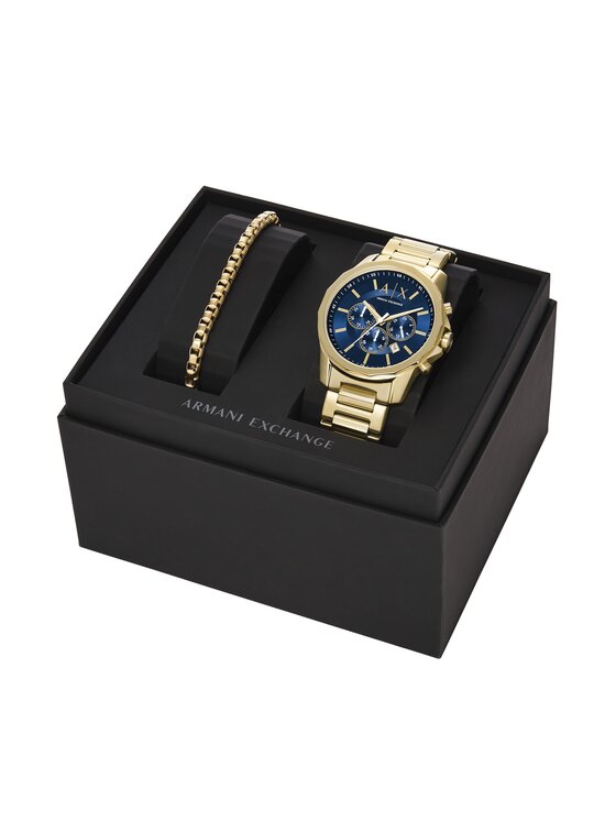 Armani Exchange Armani Exchange Hodinky Banks AX7151SET Zlatá