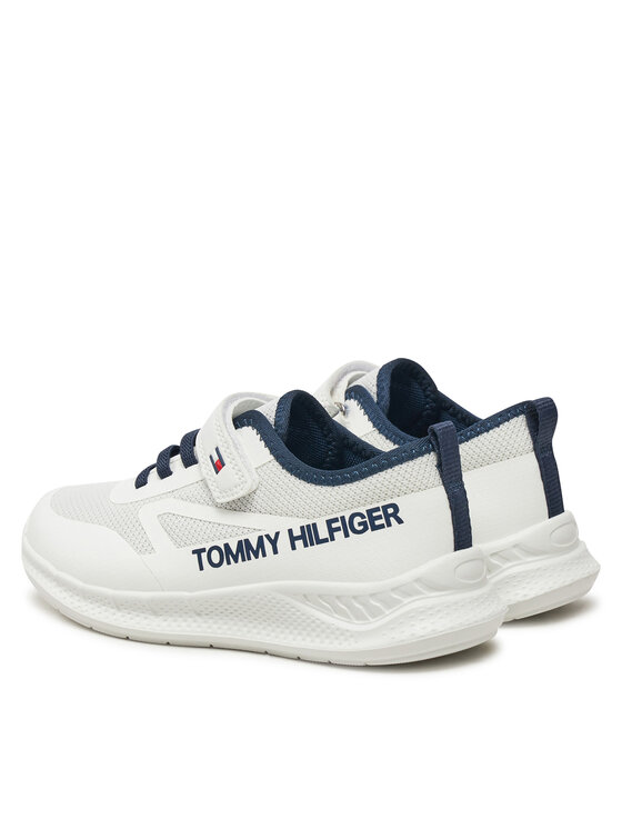 Tommy Hilfiger Tommy Hilfiger Tossud Low Cut Lace-Up/Velcro Sneaker T1B9-33868-1756 S Valge