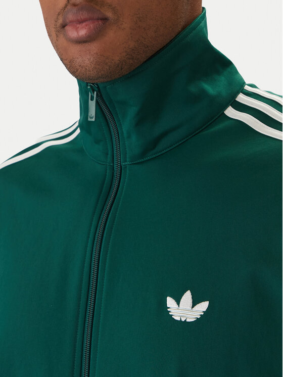 adidas adidas Sweatshirt Firebird KD8314 Grün Loose Fit